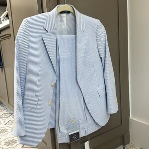 Boys Brooks Brothers Seersucker Suit
